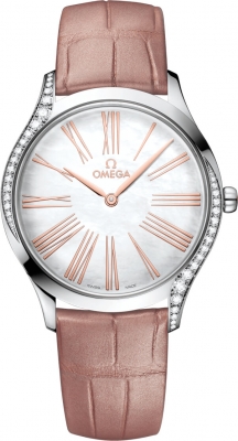 Buy this new Omega De Ville Tresor Quartz 36mm 428.18.36.60.05.002 ladies watch for the discount price of £4,488.00. UK Retailer.